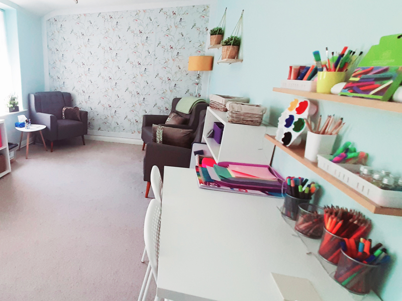 A Relaxing Workspace - Our New Counselling Space